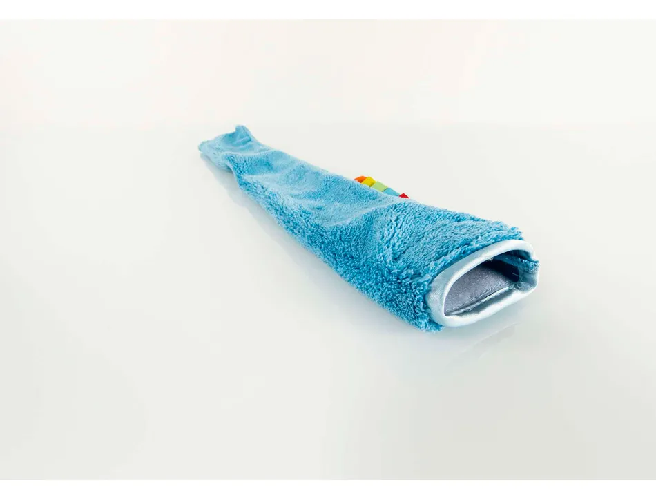 Housse micro-flex concept microfibre evolution 8,5x54cm coloris bleu lot 2 unites