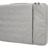 Housse pc 13.3" q-connect poignee 1 poche exterieure fermeture eclair 350x250x25 mm coloris gris