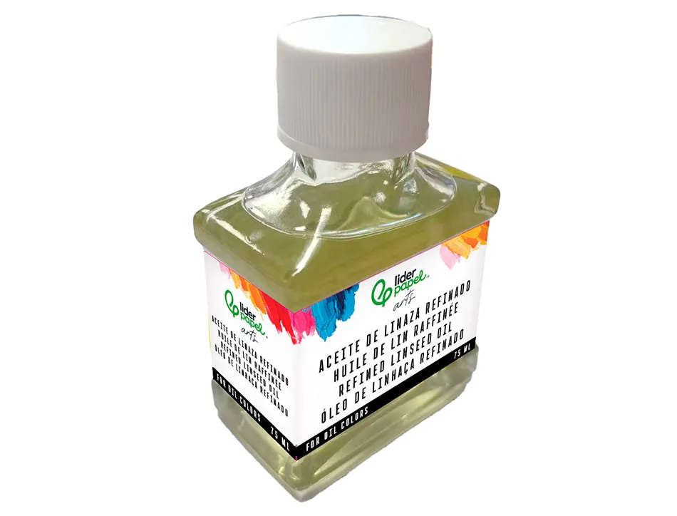 Huile de lin raffinnee liderpapel flacon de 75 ml