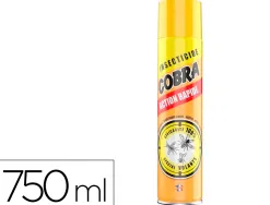 Insecticide cobra insectes volants efficacité immédiate longue durée aérosol 750ml