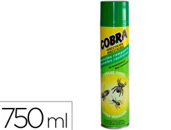 Insecticide cobra insectes rampants efficacité immédiate longue durée aérosol 750ml
