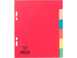 Intercalaire coutal carte recyclée 170g 6 positions 170x220mm