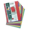 Intercalaire exacompta carte lustrée résistante 225g 8 touches a4 coloris assortis