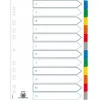 Intercalaire mensuel elba · carte · format a4 · 12 touches