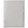 Intercalaire q-connect numerique 1-5 plastique 5 positions a4 indice multiperfore