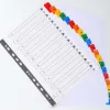 Intercalaires alphabétiques exacompta 20 positions carte 170 g format a4 onglet mylar