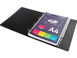 Intercalaires imprimes alphabetiques exacompta polypropylene a4 20positiones a-z gris