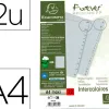 Intercalaires imprimes mensuels exacompta polypropylene a4 12positiones / mois gris