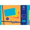 Intercalaires viquel a5 happy fluo 4 positions 14,5x22,5cm coloris assortis