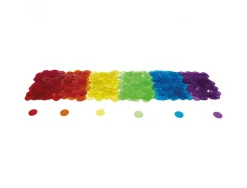 Jetons de tri et de comptage loolipo 500 pieces diametre 20 mm
