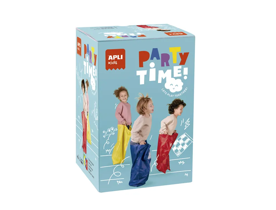 Jeu apli kids party time course en sac