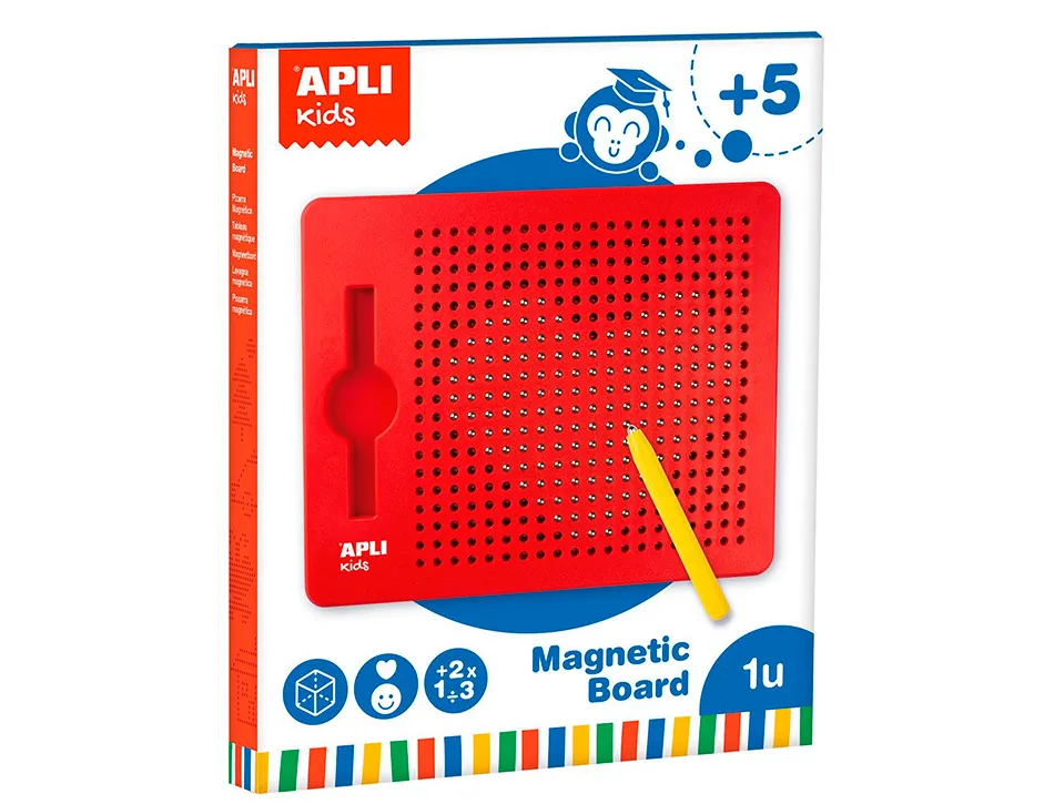 Jeu apli kids planche a billes magnetique petit modele