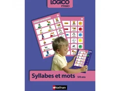 Jeu autocorrectif logico primo nathan syllabes et mots gs