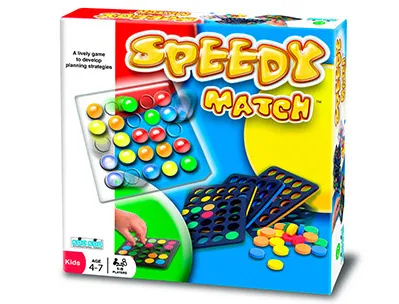 Jeu culture club speedy match reproduction forme et localisation de pions