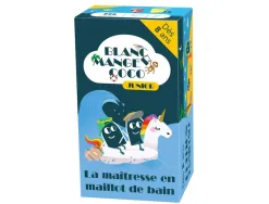 Jeu d'ambiance blanc manger coco junior la maitresse en maillot de bain hiboutatillus