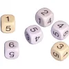 Jeu de 6 des culture club chiffres de 1 a 6 16 mm