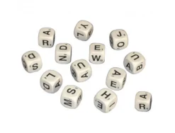 Jeu de 13 des culture club pour apprentissage lettres alphabet 16 mm