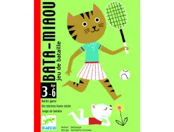 Jeu de bataille bata miaou djeco 36 cartes