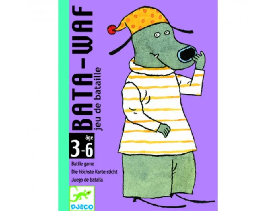 Jeu de bataille de 36 carters bata waf djeco