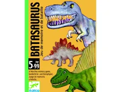 Jeu de bataille de 48 cartes batasaurus djeco
