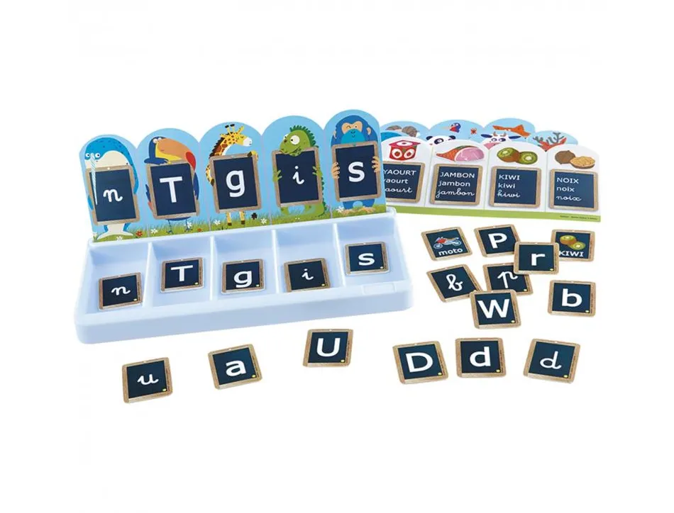 Jeu de langage ecrit atelier boites a lettres nathan lot de 2