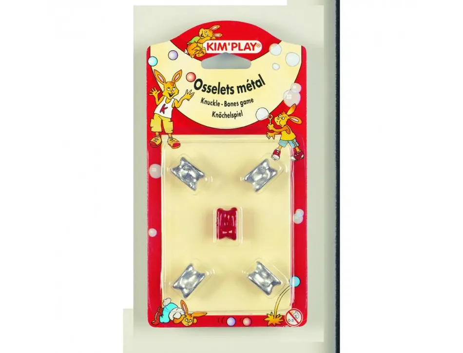 Jeu de societe traditionnel des osselets