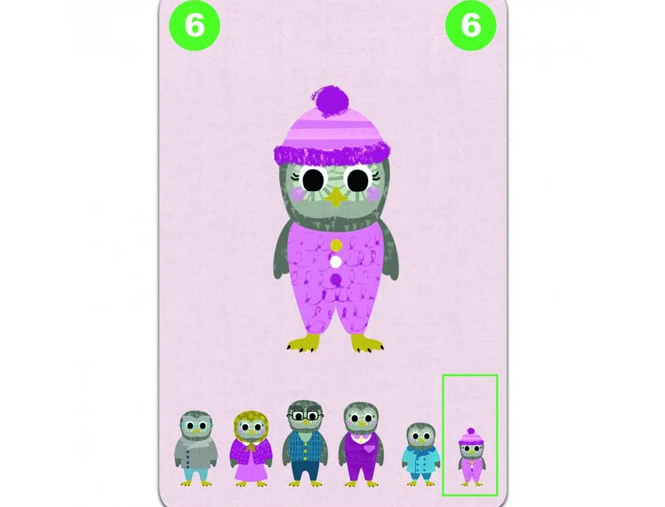 Jeu des 7 familles familou djeco 42 cartes
