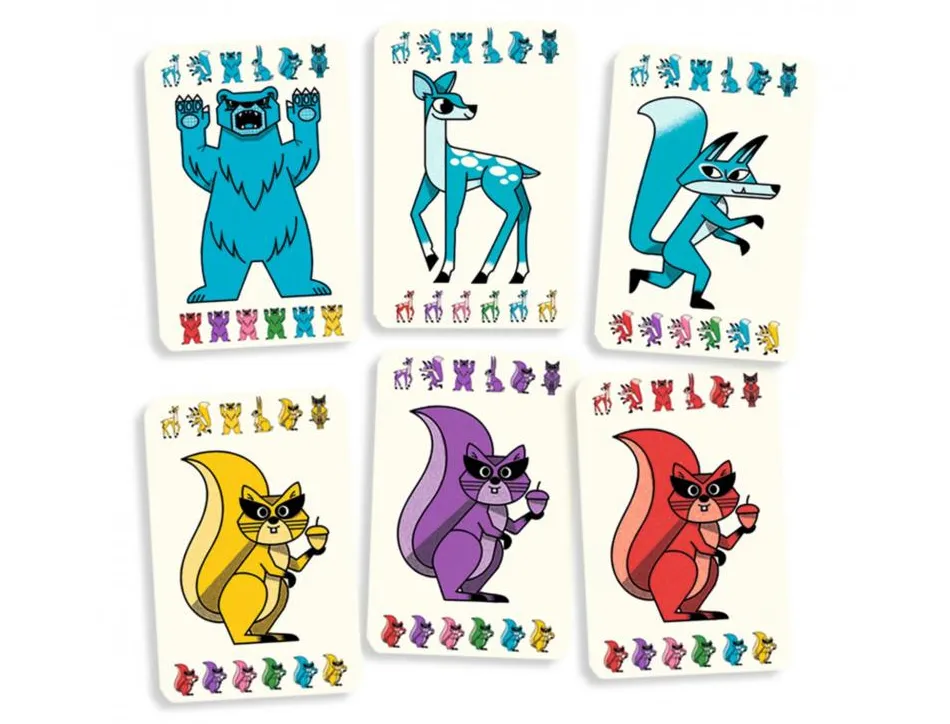 Jeu des familles mix family djeco 36 cartes