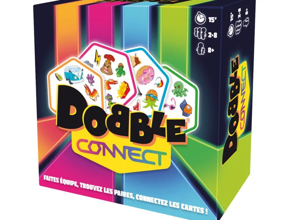 Jeu d'observation dobble connect asmodee