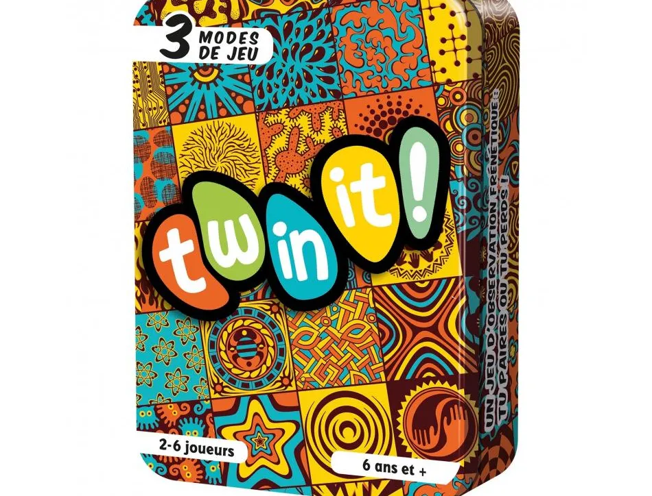 Jeu d'observation twin-it cocktail games twin-it