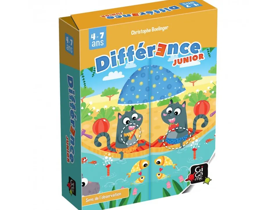 Jeu educatif difference junior gigamic