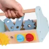 Jeu enfant imaginovo boite a outil bois +3 ans 18 pieces