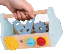 Jeu enfant imaginovo boite a outil bois +3 ans 18 pieces