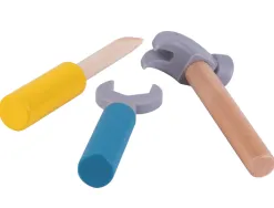 Jeu enfant imaginovo boite a outil bois +3 ans 18 pieces