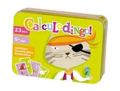 Jeu interdacta calculodingo 36 cartes + 1 livret avec 15 regles