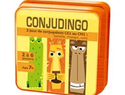 Jeu interdacta conjudingo ce1 107 cartes reversibles + 1 regle du jeu + rappel des conjugaisons