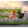 Jeu interdacta il etait une ferme 1 plan de jeu + 2 chevaux + 2 vaches + 2 moutons + 2 cochons + 3