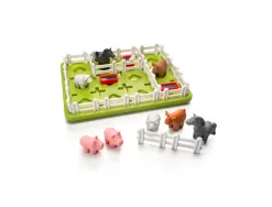 Jeu interdacta il etait une ferme 1 plan de jeu + 2 chevaux + 2 vaches + 2 moutons + 2 cochons + 3