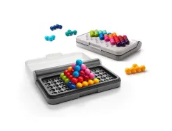 Jeu interdacta iq puzzler pro 1 boite rangement avec 2 grilles jeu integrees + 12 pcs colorees + 1 livret 120
