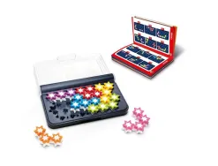 Jeu interdacta iq stars 1 boite rangement + 7 pcs jeu coloris et formes assortis + 1 livret 120 defis