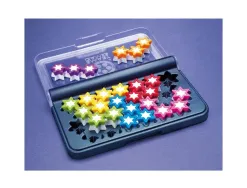 Jeu interdacta iq stars 1 boite rangement + 7 pcs jeu coloris et formes assortis + 1 livret 120 defis