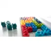 Jeu interdacta iq xoxo 1 boite rangement + 10 pcs puzzle coloris et formes assortis + 1 livret 120 defis
