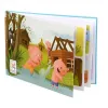 Jeu interdacta les 3 petits cochons 1 plateau + 3 maisons + 3 cochons + 1 loup + 1 livret + 1 livre avec le