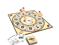 Jeu interdacta mathsumo 1 plateau + 2 pions-sumo + 61 cartes + 1 regle du jeu