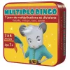 Jeu interdacta multiplodingo 59 cartes + 1 livret avec 7 regles + 1 table des multiplicacions