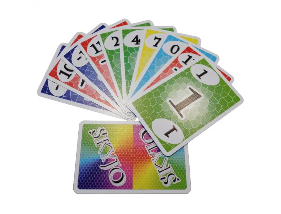 Jeu interdacta skyjo 150 cartes + 1 bloc score + 1 regle du jeu