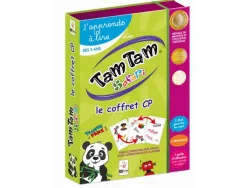 Jeu interdacta tam tam coffret cp 2 series de cartes + 1 abecedaire + 1 guide utilisation + regles