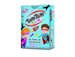 Jeu interdacta tam tam multimax niveau 1 42 cartes + 10 cartes aide-memoire reversible + 6 cartes regle