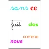 Jeu interdacta tam tam safari les mots-outils du cp 52 cartes + 2 lexiques