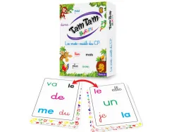 Jeu interdacta tam tam safari les mots-outils du cp 52 cartes + 2 lexiques